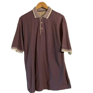 Duck Head Men's Polo Shirt Purple Short Sleeve Logo Collared 100% Cotton…